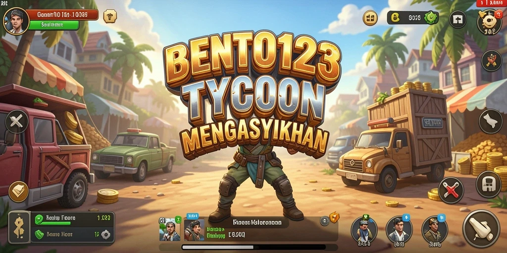 Screenshot gameplay menampilkan tantangan seru dari BENTO123.