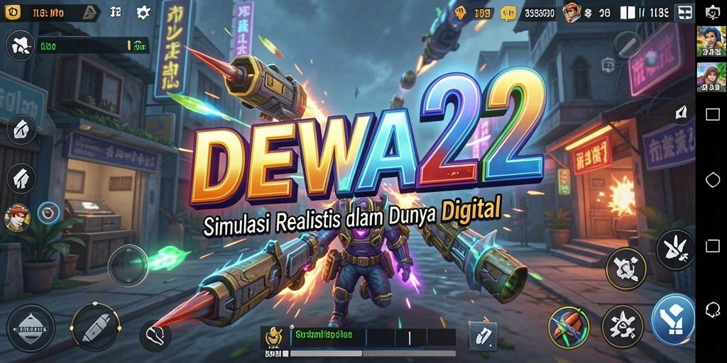 Screenshot gameplay DEWA22 menunjukkan pengalaman simulasi yang menarik dan interaktif.