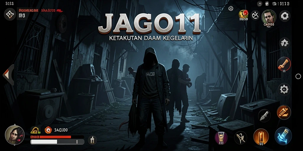 Screenshot gameplay menampilkan suasana mencekam dari JAGO11.