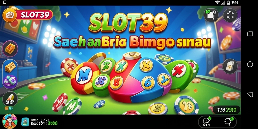 Tampilan gameplay SLOT39 yang seru dan menegangkan saat bermain Bingo.