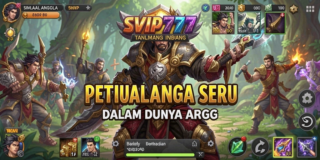 Tangkapan layar gameplay seru dari SVIP777 dalam pertarungan ARPG.