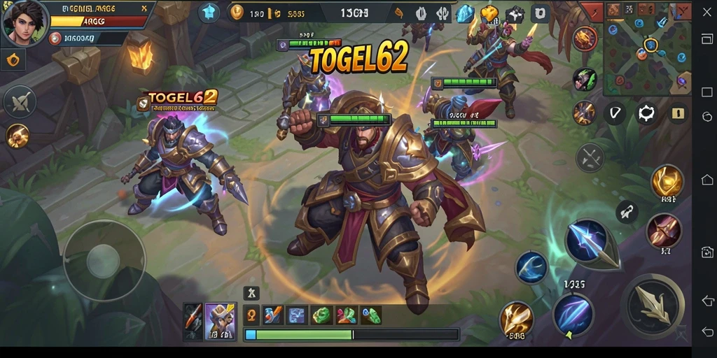 Tampilan gameplay yang memukau dalam dunia ARPG TOGEL62.